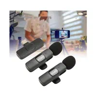 میکروفن یقه ای بلوتوثی بی سیم مدل K9 دو عددی|لوازم جانبی موبایل و تبلت|شیراز, تحویلی|دیوار