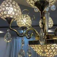 لوستر|لوستر و چراغ آویز|تنکابن, |دیوار