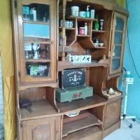 ویترین چوبی|بوفه، ویترین، کنسول|گالیکش, |دیوار