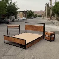 تولید سازه‌های چوب و فلز رگال،تخت،میز،قفسه،شلف|کتابخانه، شلف، قفسه‌های دیواری|اصفهان, میرعماد|دیوار