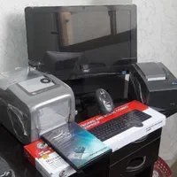 سیستم لمسی ncr i5 ram 4gb hdd 120ssd .