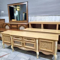میز تلویزیون/میز تی وی / میز شش پایه گلدار/۱۸۰|میز تلویزیون|مشهد, طلاب|دیوار