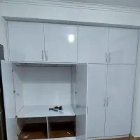 کمد دیواری ام دی اف فقط ۴ت متری نصاب کابینت|خدمات پیشه و مهارت|تالش, هشتپر|دیوار