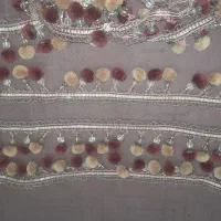 منگوله سنتی کاردست قدیمی ابریشمی|کلکسیون اشیاء عتیقه|یزد, |دیوار