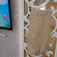 شلوار کرمی  ریزشی