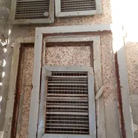 دولنگه درب پنجره و ۳عدد دریچه هوا کولر