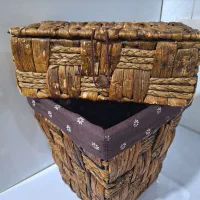 جا دستمال کاغذی و سطل