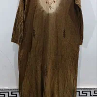 پیراهن نخی بلند