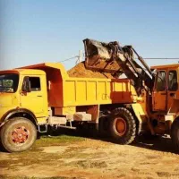 اجاره لودر کمپرسی حمل خاک ریگ مل نخاله تو پری خونه