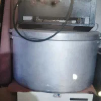 دیگ نذری ب همراه گاز سه شعله