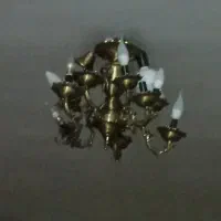 دو عدد لوستر برنز