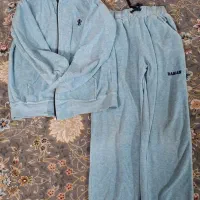 سویشرت وشلوار مخمل دخترانه