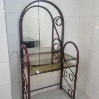 میز آینه فلزی بدون آینه