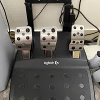 فرمان و پدال گیمینگ LOGITECH مدلG29 همراه با دنده|کنسول، بازی ویدئویی و آنلاین|سنندج, |دیوار