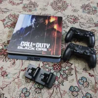 ps 4 slim 1 tra دو دسته کپی خور پلمپ بشرط فوری