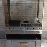فر مرکب فست فود فر ساندویچ و پیتزا گریل سرخ کن