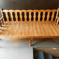 تخت سنتی چوب روس و ایرانی|مبلمان خانگی و میز عسلی|بوشهر, |دیوار