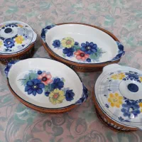 سرویس چینی گل پنبه ای