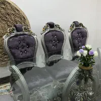 مبل سلطنتی ۹نفره با جلو مبلی ونهار خوری ۸نفره|مبلمان خانگی و میز عسلی|بندر کنگان, |دیوار