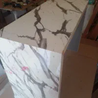 میز ام دی اف ب ابعاد۱۱۰در۵۰ ب ارتفاع۸۰|میز تحریر و کامپیوتر|سیرجان, |دیوار