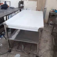 جا ظرفشویی صنعتی وان ورق هشت /میز/ فر ذرت/ کانترا