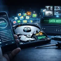 بازیابی اطلاعات(هارد دیسک و تلفن همراه)