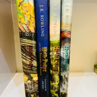 مجموعه 4 جلدی کتاب مصور هری پاتر|کتاب و مجله ادبی|ملارد, |دیوار