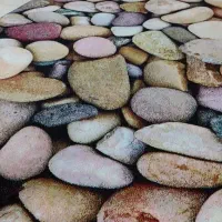 قالی طرح سنگ سه بعدی