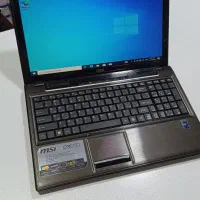 لپتاپ msi در حد نو کاملا سالم)بدون خط و‌خش)