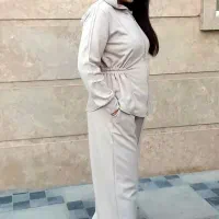 هودی شلوار پپلوم کمر کش