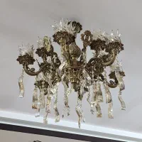 لوستر برنز نو|لوستر و چراغ آویز|اصفهان, شهرک میلاد|دیوار