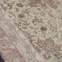 فرش جفت ۱۲ متری نقشه شیر فر در حد نو|فرش|تبریز, |دیوار