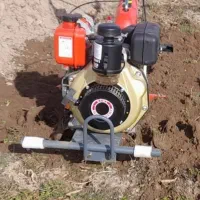 تیلر خردکن باغ . باغچه