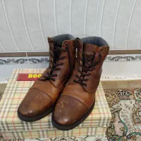 نیم پوت چرم اصل