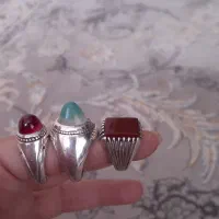 تعدادی انگشتر نقره|جواهرات|تهران, افسریه جنوبی|دیوار