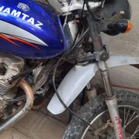 موتور سیکلت احسان تریل تازه تعمیر بی نقص