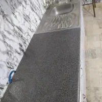 کابینت فلزی ورق سفید با سینک کامل|مصالح و تجهیزات ساختمان|مشهد, مصلی (کارمندان اول)|دیوار