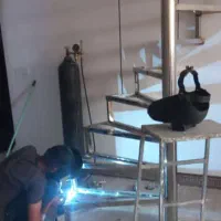 نرده پله حفاظ استیل|خدمات پیشه و مهارت|اندیشه, اندیشه فاز ۱|دیوار