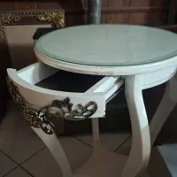 میز آیینه گرد