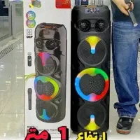اسپیکر 3 باند KTS شارژی میکروفون دار فلشخور