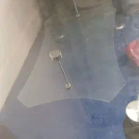 میز وسط (شیشه ای پایه چوبی ده میل)توافقی