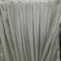 پرده حریر براق