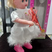 عروسک موزیکال دختر ویولن زن|اسباب‌‌بازی|آستانه اشرفیه, |دیوار