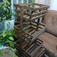 استند چوبی سه طبقه شیک