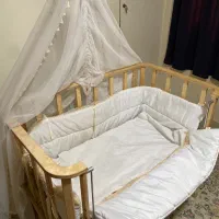 تخت کنار مادر آرامش شب، در آغوش شما|تخت و صندلی بچه|تهران, چیتگر جنوبی|دیوار