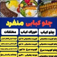 چلو کبابی منفرد
