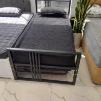 تخت فلزی تک نفره