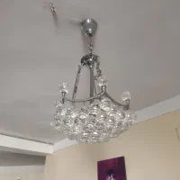 لوستر کریستال ،استیل