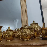 سرویس کامل صبحانه خوری|ظروف سرو و پذیرایی|قره ضیاالدین, |دیوار