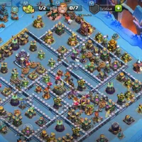 اکانت کلش تاون ۱۵ لول 218 فول